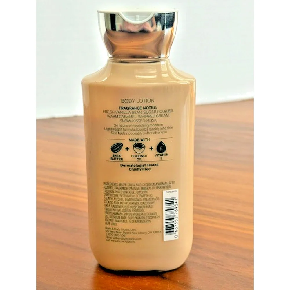 Bath & Body Works Vanilla Bean Noel Body Lotion 8 oz.